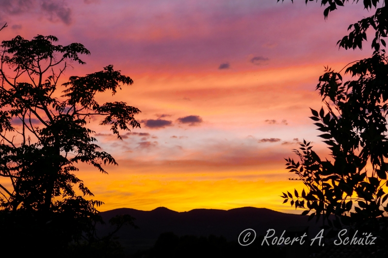 Sonnenuntergang im Parc Naturel Régional du Haut Languedoc_1